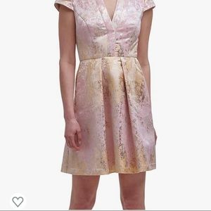 Vince Camuto Jacquard Dress